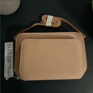Malibu Skye Beige Crossbody Bag